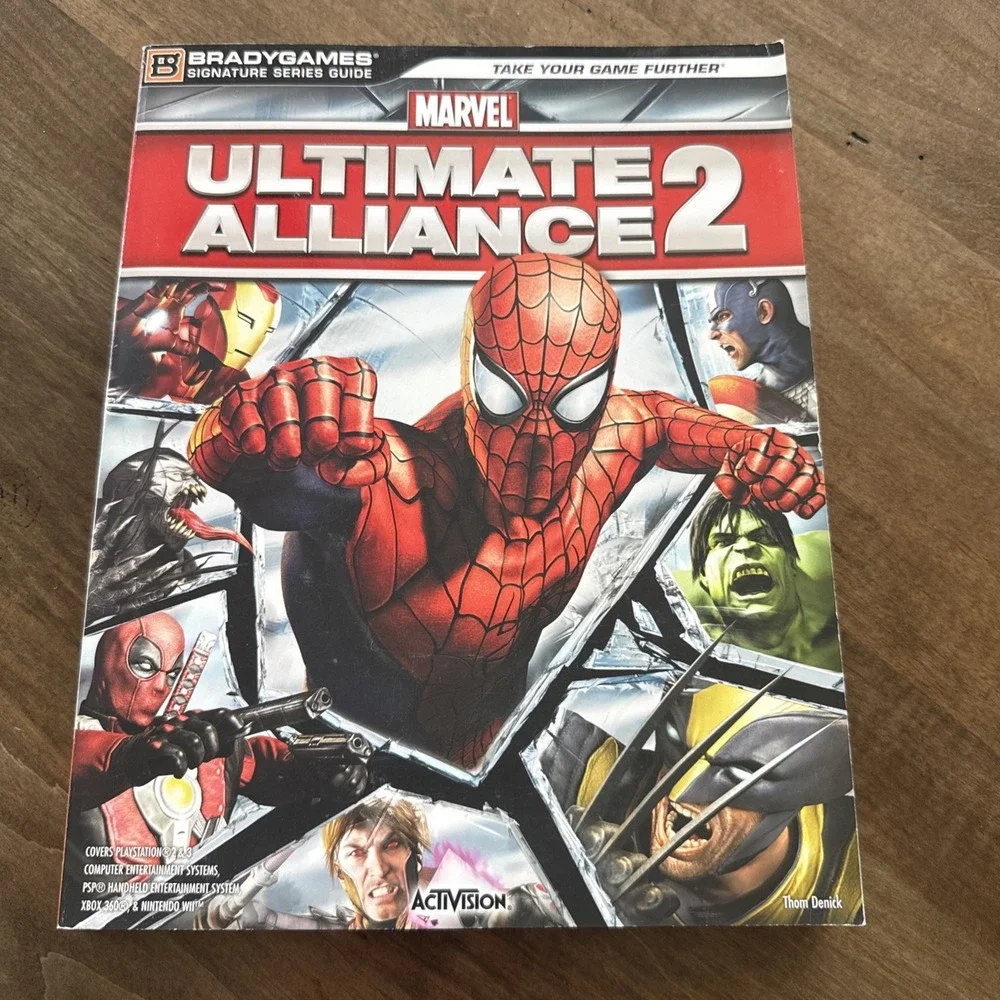 Marvel Ultimate Alliance 2 by BradyGames Activision Series Strategy Guide 2009